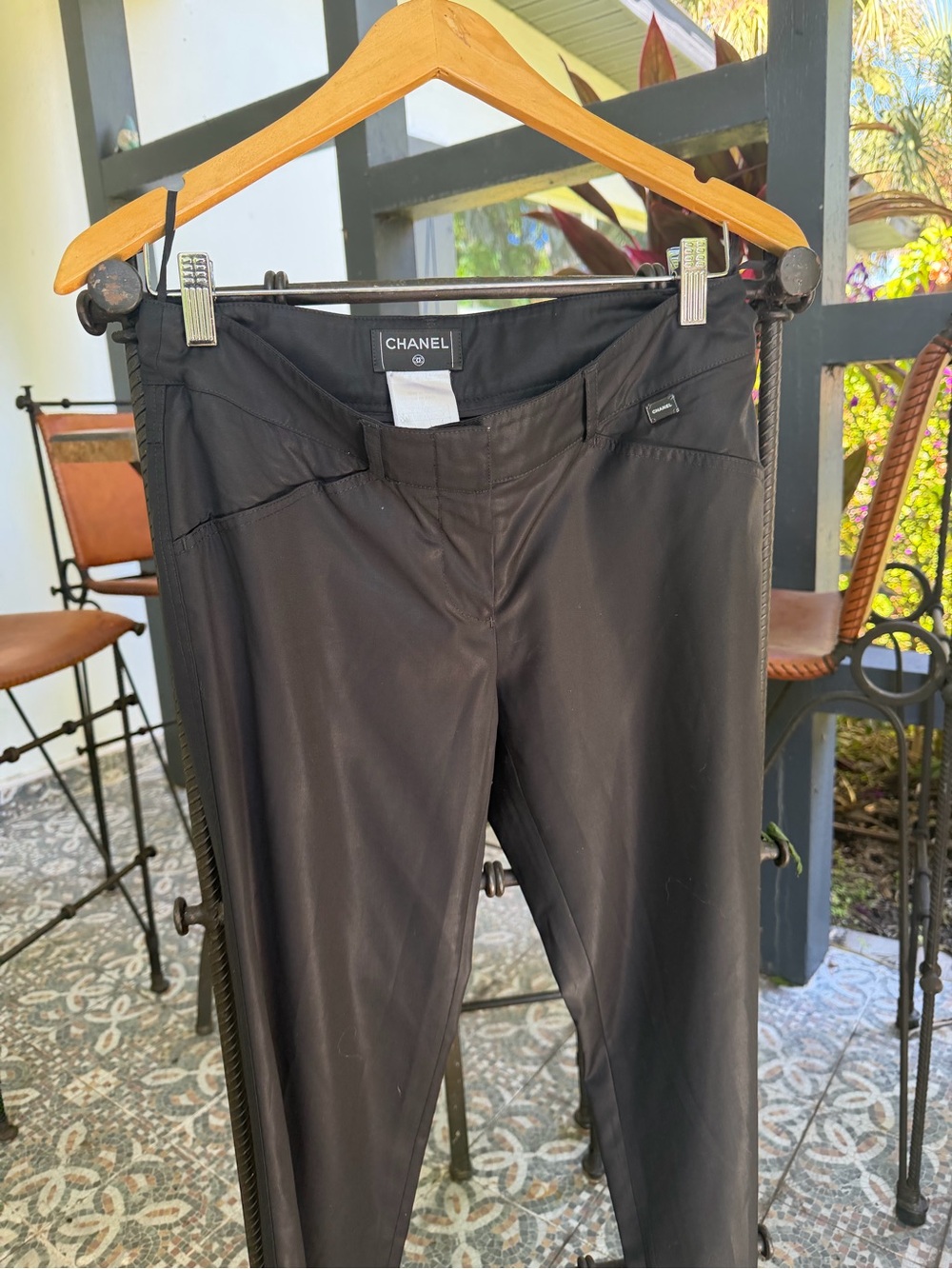 CHANEL Lagerfeld era cocktail pants. Fit so amazing!!